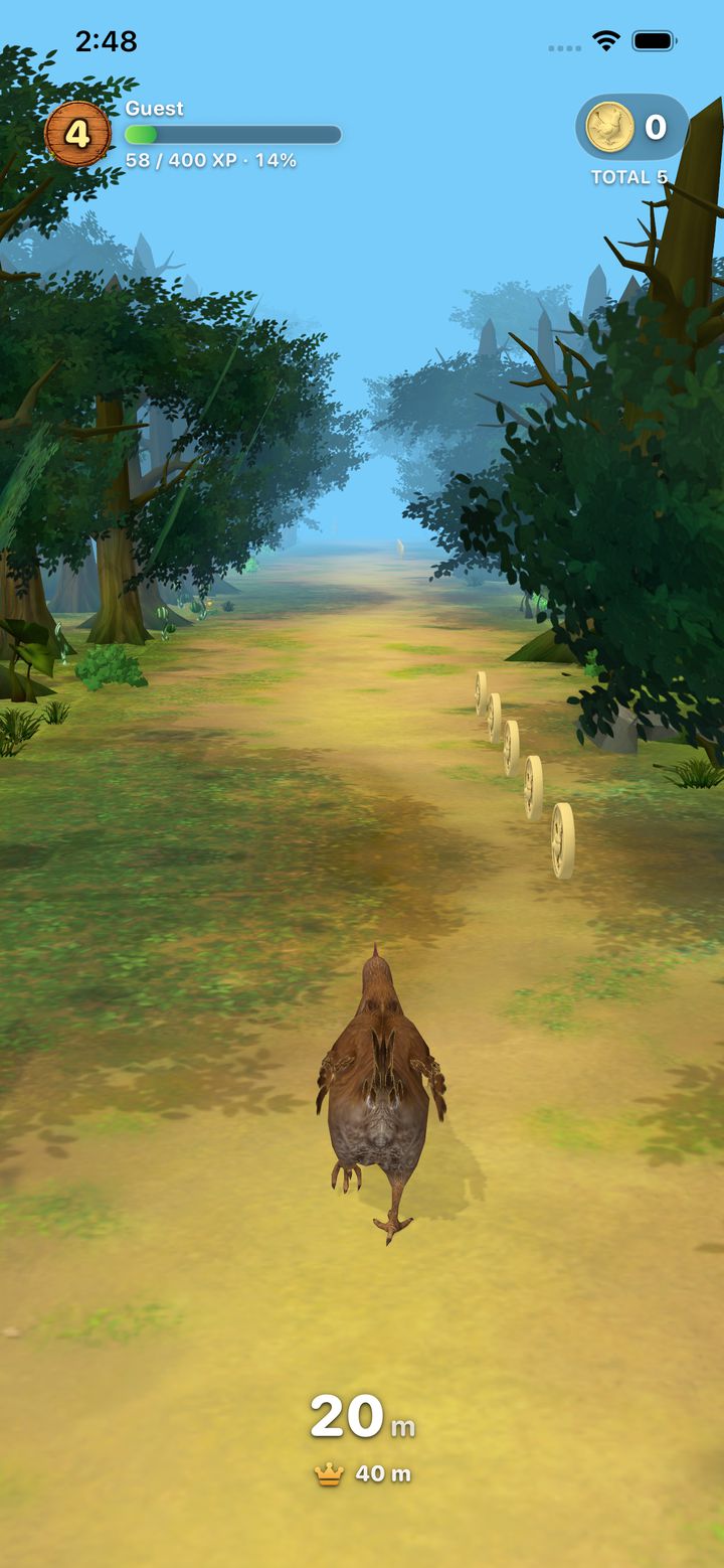 endless running