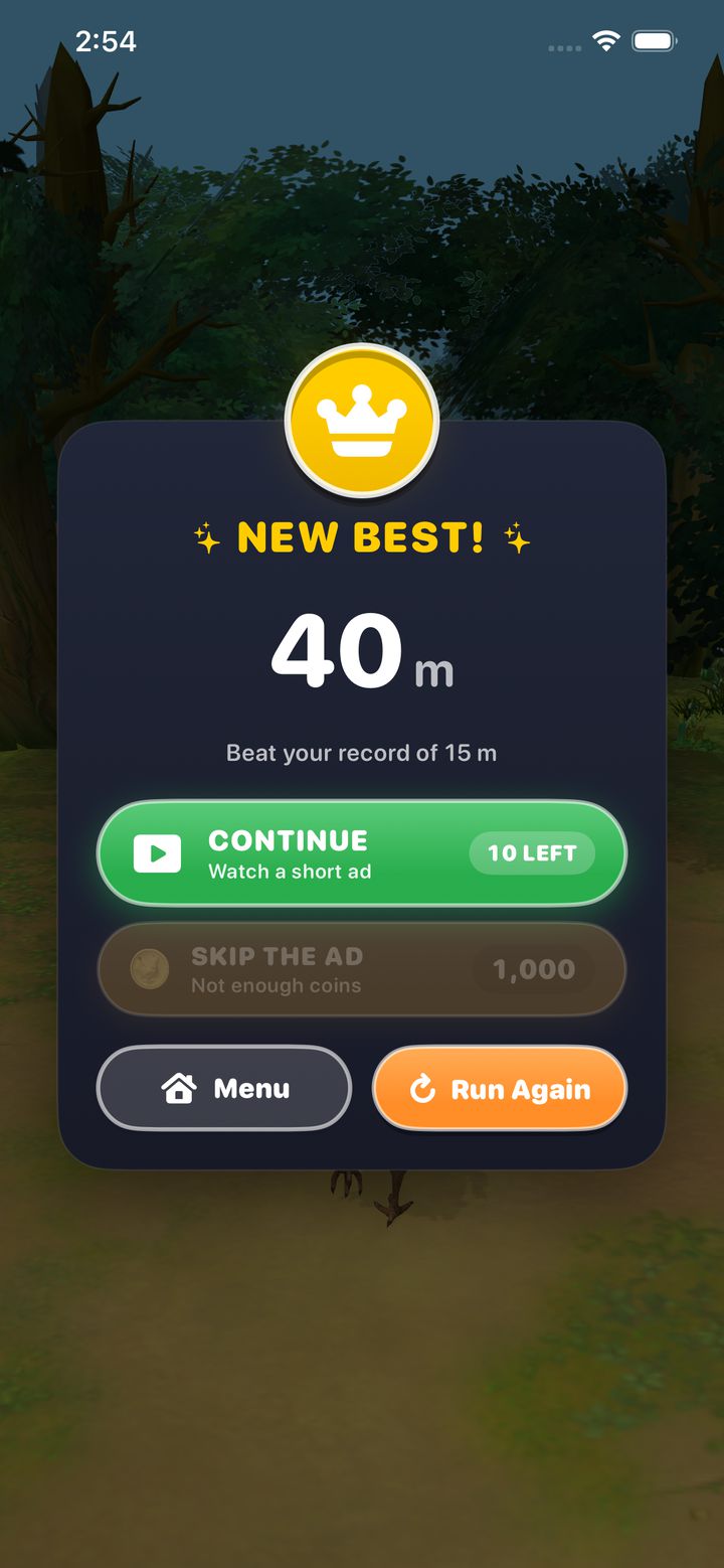 gameover newbest